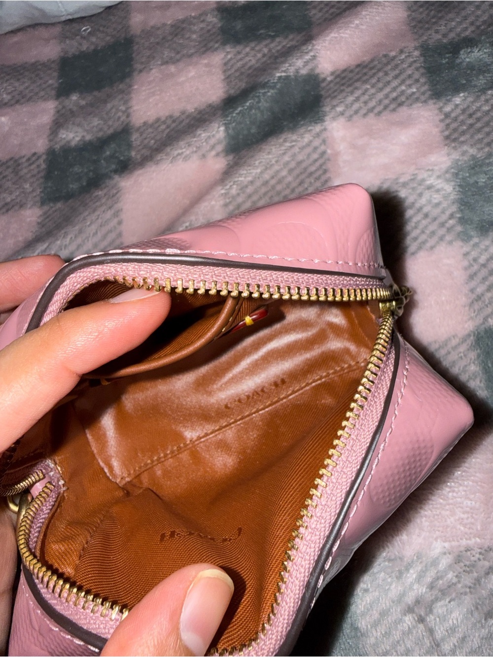 Coach Mini Cosmetic Pouch - Picture 3 of 7